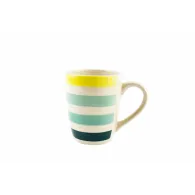 Cana ceramica 354 ml lara albastru Heinner - 1