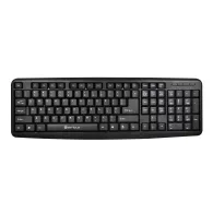 Tastatura serioux 9400usb cu fir us layout neagra 104 taste Serioux - 1