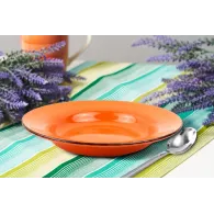 Farfurie paste ceramica 22cmgala orange Heinner - 1