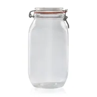 Borcan depozitare sticla + capac 2000 ml Vanora - 1