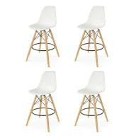 Scaun bar bitsy 112x55x55 cm negru -set 4 buc
dimensiuni Heinner - 1