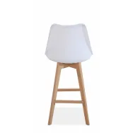 Scaun bar itsy 106x47x48 cm alb-set 2 buc
dimensiuni produs Heinner - 1