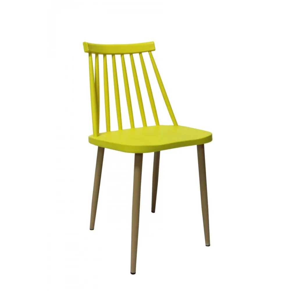 Scaun moon 78x46x43 cm galben-set 4 buc
dimensiuni produs : Heinner - 1