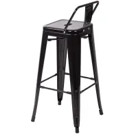 Scaun bar mo retro negru - set 2 buc
dimensiuni Heinner - 1