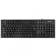 Tastatura kr-85 a4tech  cu fir usb neagra comfort round - A4tech - 1
