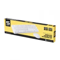 Kit tastatura + mouse serioux retro light 9910wh wireless 2.4ghz Serioux - 1