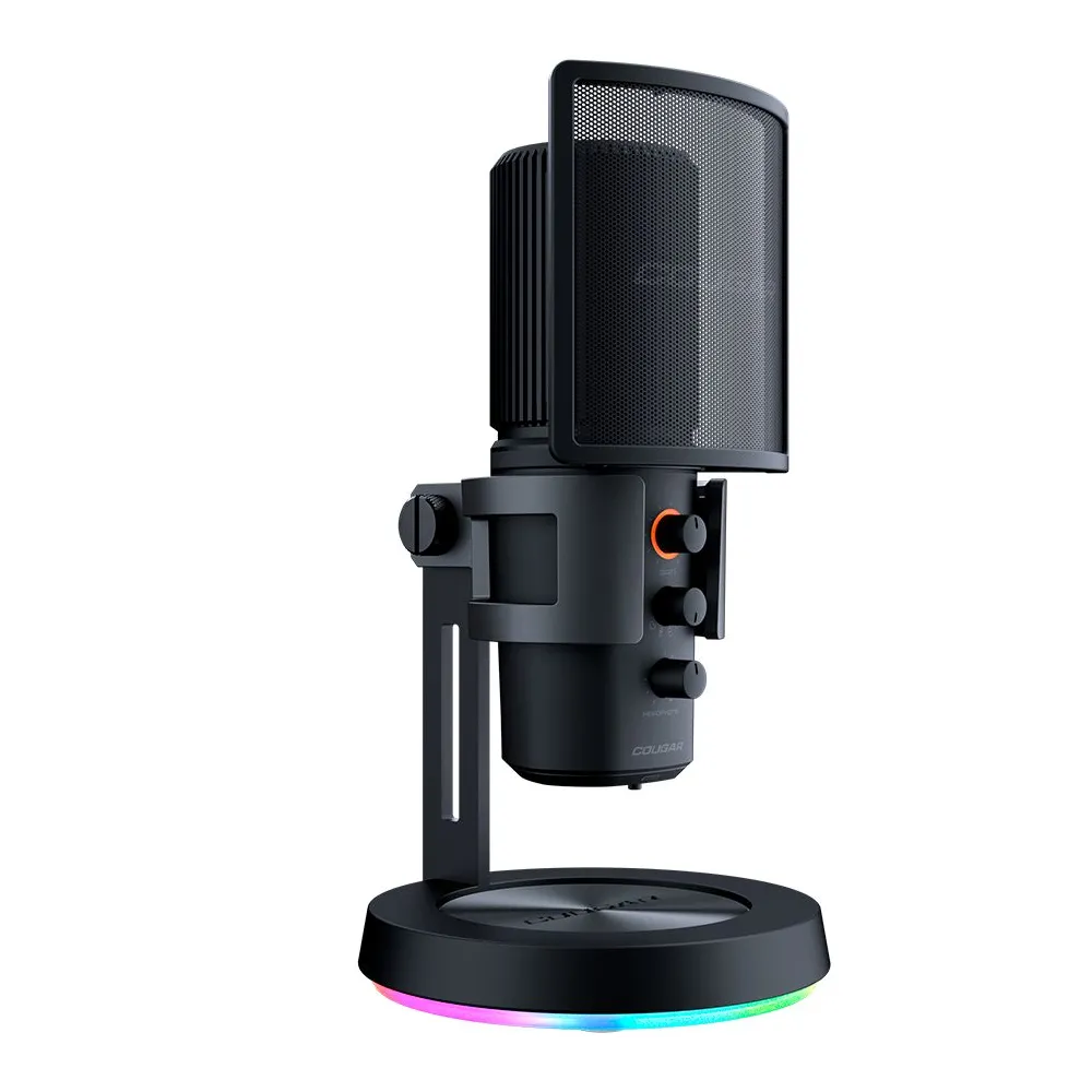 Screamer-x 3h500mk3b.0001 mic screamer-x / 3 omni-dimesion mic/noise reduction/pop filter/rgb Cougar gaming - 1