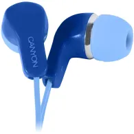 Canyon epm-02 stereo earphones with inline microphone blue cable length Canyon - 1
