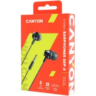 Canyon sep-3 stereo earphones with microphone metallic shell cable length Canyon - 1