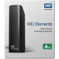 Hdd extern wd 4tb elements 3.5 usb3.0 negru Wd - 1
