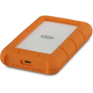 Hdd extern lacie 1tb rugged 2.5 usb3.0 argintiu si portocaliu Lacie - 1