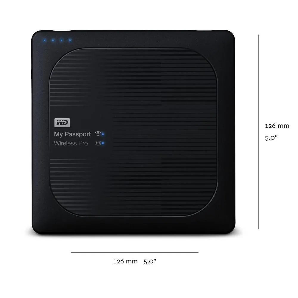 Hdd extern wd my passport wireless pro 4tb 2.5 usb Wd - 1