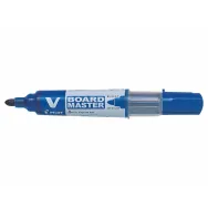 Marker pentru tabla pilot vboard master begreen varf rotund albastru  - 1