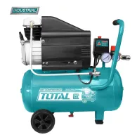 Total - compresor aer pe ulei - 24l - 8 bar - 1500w (industrial) Total - 1