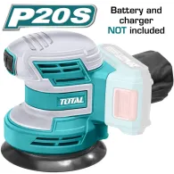 Total - masina de slefuit rotativa - 125mm - li-ion - 20v Total - 1