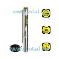 Gospodarul profesionist pompa sumersibila apa curata 4qjd-1100 8 turbine - 1100w 5000 l/h Gospodarul profesionist - 1