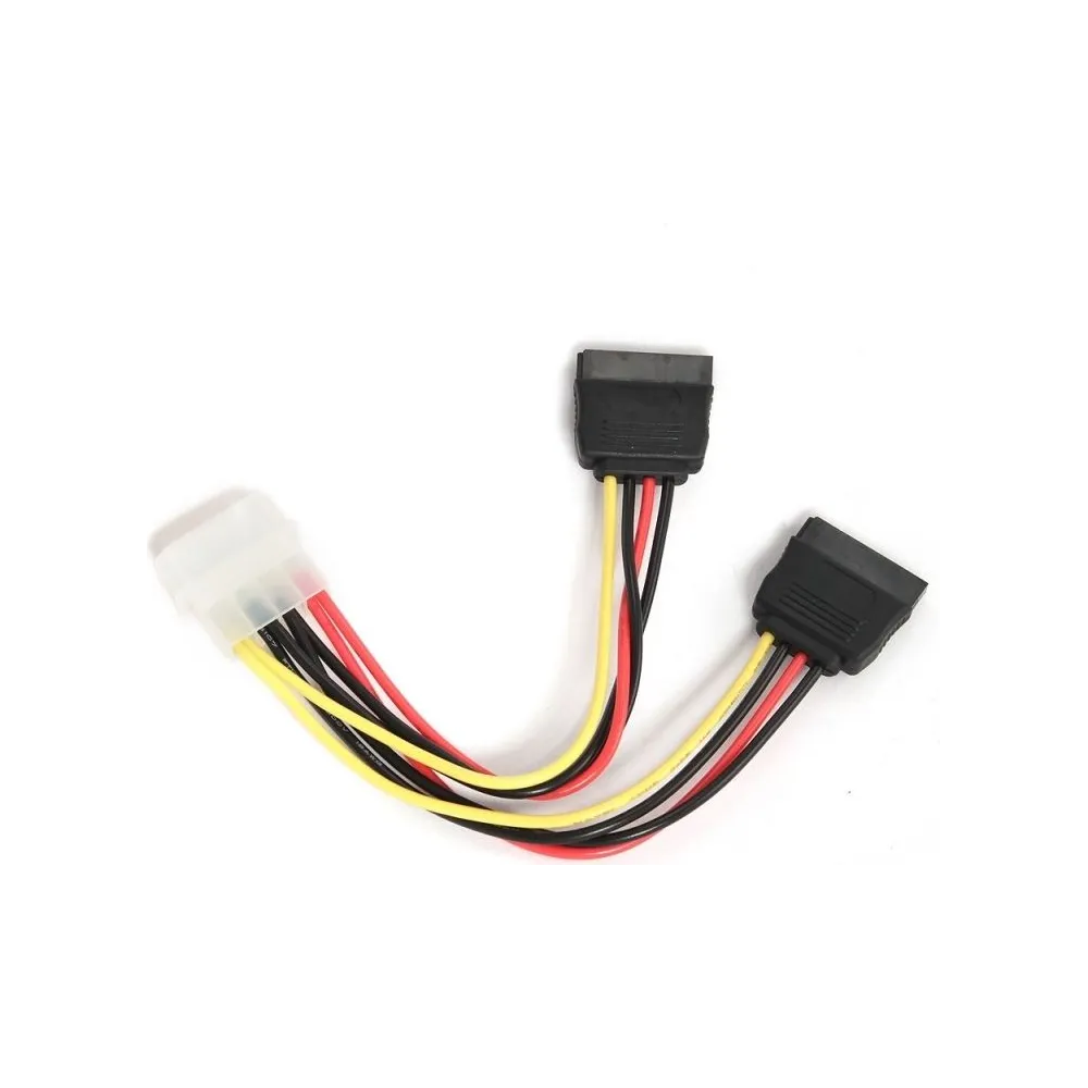 Cablu alimentare gembird adaptor molex la 2 x s-ata 30cm cc-sata-psy-0.3m (include tv 0.06 lei) Gembird - 1