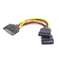 Cablu alimentare splitter sata 0.15 m gembird cc-satam2f-01 (include tv 0.06 lei) Gembird - 1