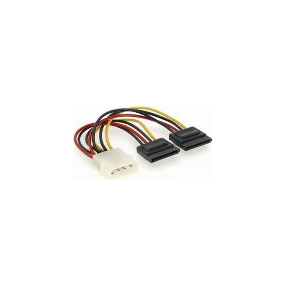Cablu alimentare gembird adaptor molex la 2 x s-ata 15cm cc-sata-psy (include tv 0.06 lei) Gembird - 1