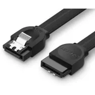 Cablu de date ugreen us217 sata 3(t) la sata 3(t) 0.5m negru 30796 (include tv 0.06 lei) - 6957303837960 Ugreen - 1