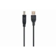 Cablu usb gembird pt. imprimanta usb 2.0 (t) la usb 2.0 type-b (t) 1m conectori auriti black ccp-usb2-ambm-1m (include tv 0.0 Ge