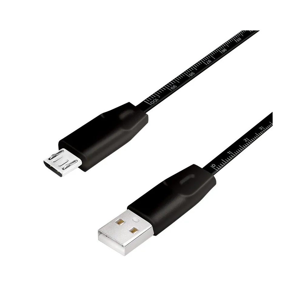 Usb 2.0 cable am to micro bm metric print cable 1m cu0158 (include tv 0.06 lei) Logilink - 1