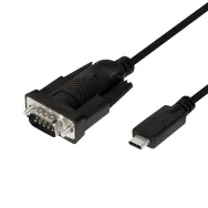 Cablu usb logilink adaptor usb 2.0 type-c (t) la serial db9m (9-pin)(rs232)(t) 1.2m negru au0051 (include tv 0.06 lei) Logilink 