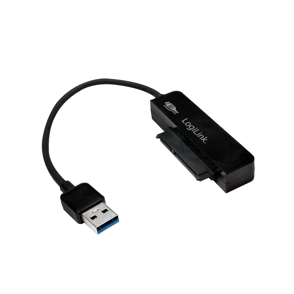 Cablu usb logilink adaptor usb 3.0 (t) la s-ata (t) 6cm adaptor usb la hdd s-ata 2.5 negru au0012a (include tv 0.06 lei) Logilin