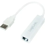 Cablu usb logilink adaptor usb 2.0 (t) la rj45 (m) 10cm 10/100 mbit/s alb ua0144b (include tv 0.06 lei) Logilink - 1