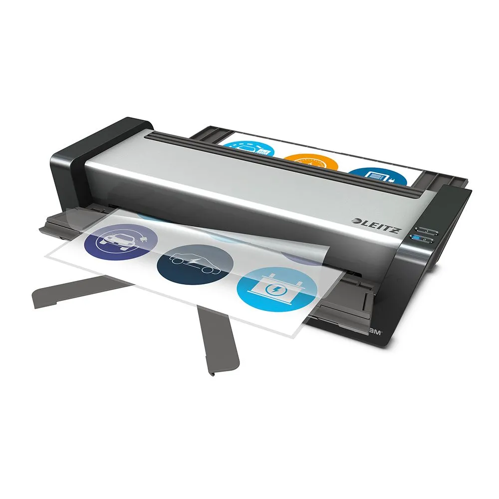 Laminator leitz ilamtouch turbo pro a3 kit folii laminare inclus argintiu Leitz - 1