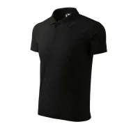 Tricou maneca scurta barbatesc polo pique 203 negru 200g 2xl  - 1