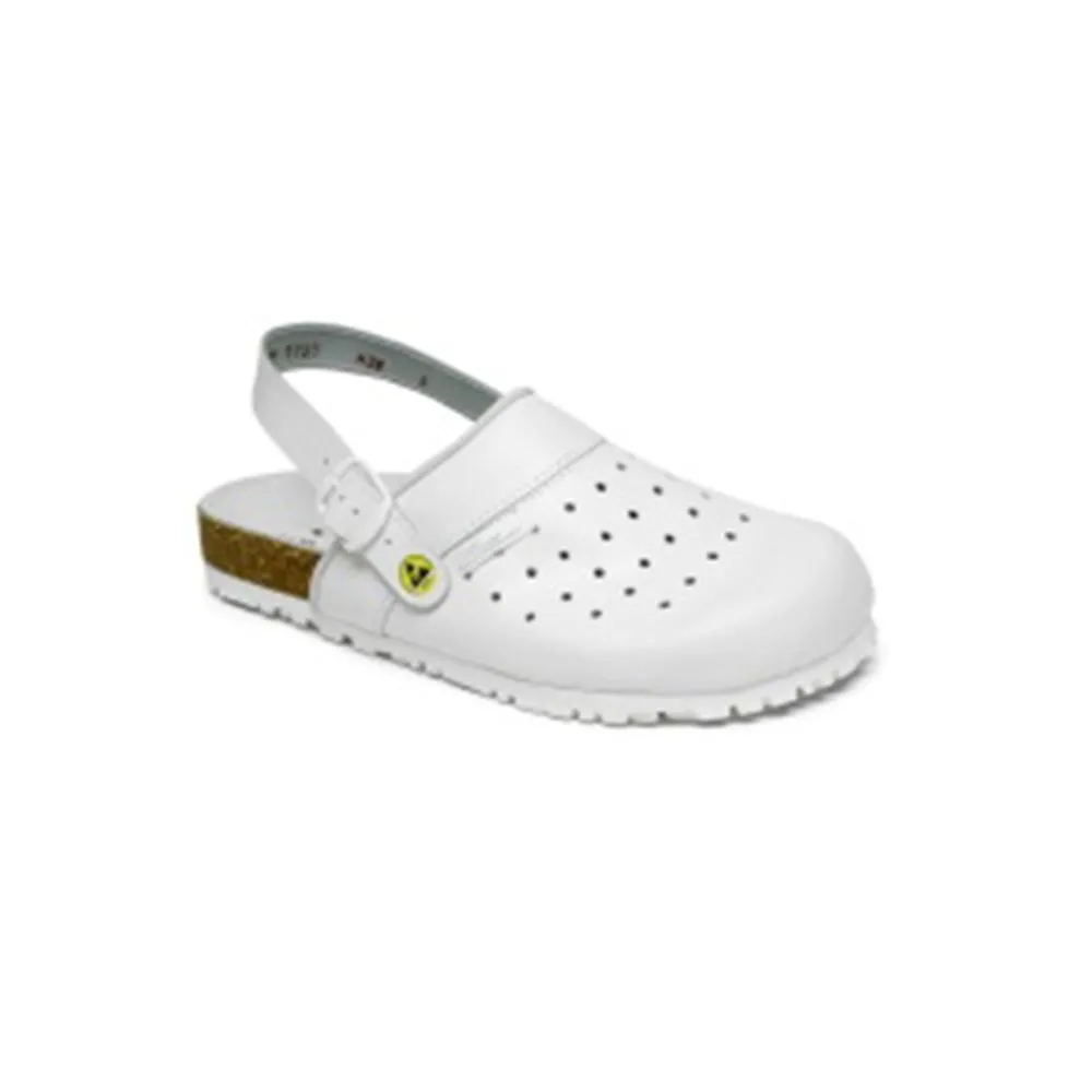 Saboti de lucru o1 esd albi marimea 44  - 1