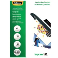 Folie pentru laminare fellowes 100 microni a4 100 coli/top Fellowes - 1