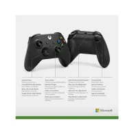 Microsoft Xbox Wireless Controller Black Negru Bluetooth/USB Gamepad Analog/ Digital Xbox One, Xbox One S, Xbox One X Microsoft 