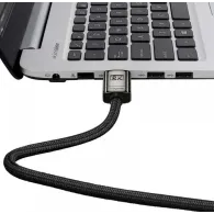 Cablu video baseus high definition hdmi (t) la hdmi (t) rezolutie maxima 8k uhd (7680 x 4320) la 60 hz conectori auriti aliaj Ba