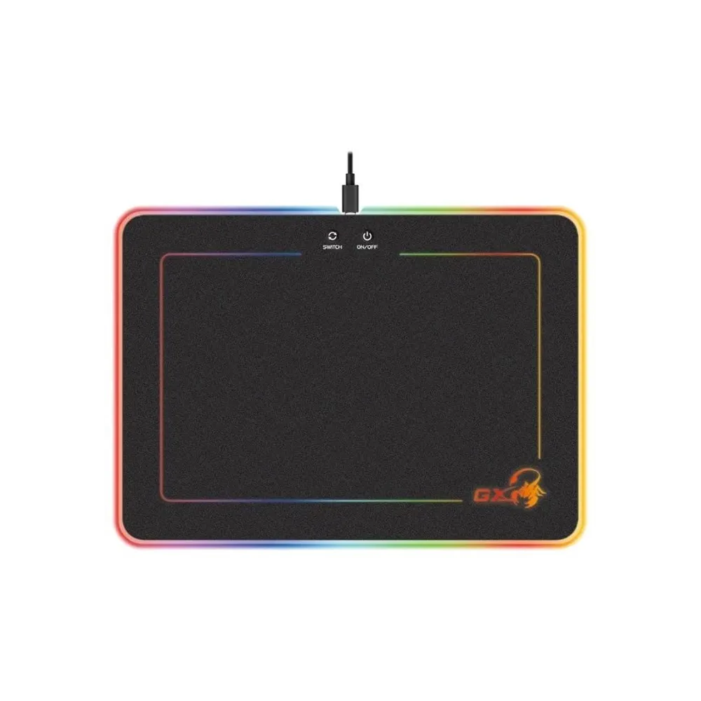 Genius mouse pad gaming gx-pad 600h rgb  the hard consistent Genius - 1