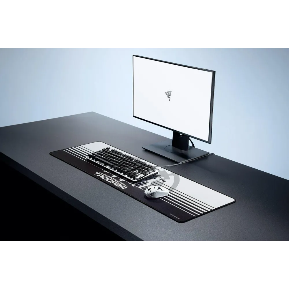 Mousepad razer goliathus extended - stormtrooper™ edition  https://www.razer.com/gaming-mouse-mats/razer-goliathus-chroma/rz02 R