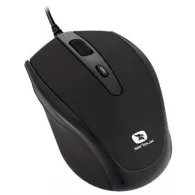 Mouse serioux cu fir optic pastel 3300 1000dpi negru ambidextru Serioux - 1