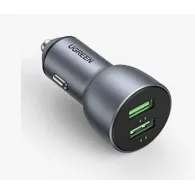 Incarcator auto ugreen cd213 2 x usb output 5v/3a qc3.0 total output 36w pt. bricheta auto albastru 10144 (include tv 0.8lei) Ug