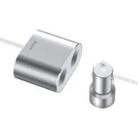 Incarcator auto baseus high efficiency 2 x usb output 5v/3.4a 2 x bricheta auto total output 96w pt. bricheta auto lungime ca Ba