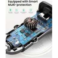Incarcator auto ugreen cd130 1 x usb output 5v/2.4a si 1 x usb type-c output 5v/3a total output 18w pt. bricheta auto gri 307 Ug