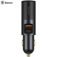 Incarcator auto baseus share together 1 x usb output 5v/3a 1 x usb type-c max 5v/3a si 1 x bricheta auto 60w total output 120 Ba