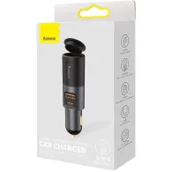Incarcator auto baseus share together 1 x usb output 5v/3a 1 x usb type-c max 5v/3a si 1 x bricheta auto 60w total output 120 Ba
