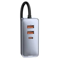 Incarcator auto baseus share together pps  3 x usb max. 3a si 1 x usb type-c max 5v/3a total output 120w lungime cablu 1.5m p Ba