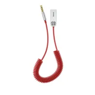 Adaptor bluetooth jack 3.5 baseus ba01 alimentare usb convertor audio wireless versiune 5.0 rosu caba01-09 (include tv 0.25le Ba