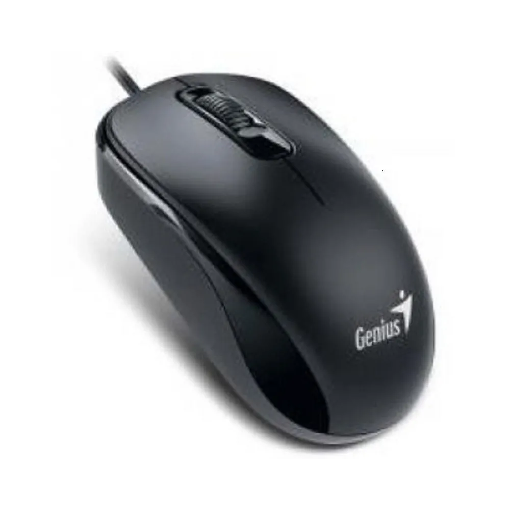 Mouse genius cu fir optic dx110 1000dpi negru plug and Genius - 1