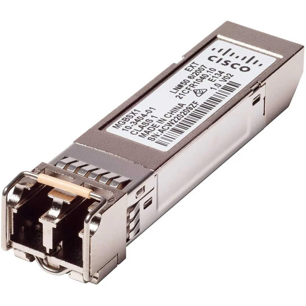 Modul sfp cisco multi-mode conector lc 850 nm 550 m 1 gbps mgbsx1 Cisco - 1
