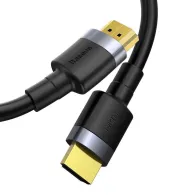Cablu video baseus cafule hdmi (t) la hdmi (t) rezolutie maxima 4k uhd (3840 x 2160) la 60 hz conectori auriti 1m negru cadkl Ba