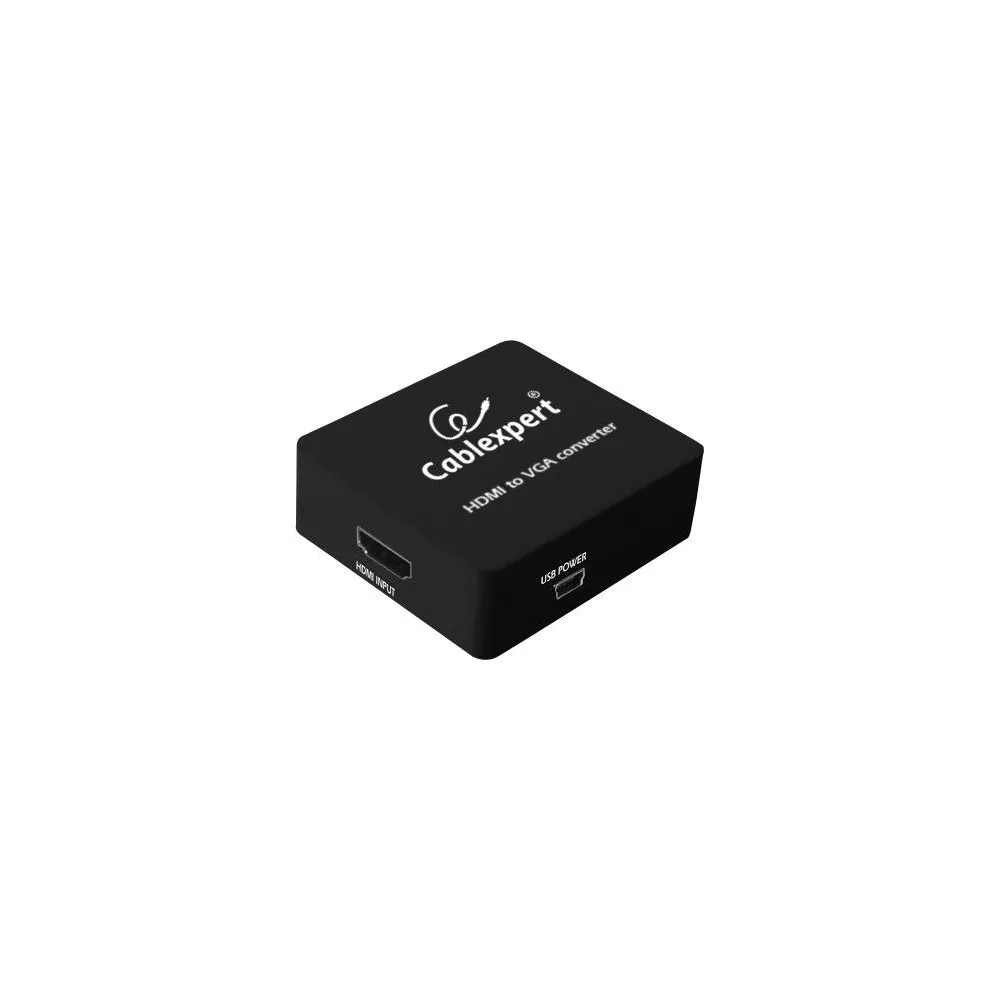 Adaptor video gembird splitter hdmi (m) la vga (m) + jack 3.5mm (m) rezolutie maxima full hd (1920 x 1080) la 60hz usb power  Ge