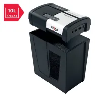 Distrugator manual documente rexel secure mc6  6 coli p5 micro-cut (tip particule) cos  18 litri negru-argintiu 2020130eu (in Re